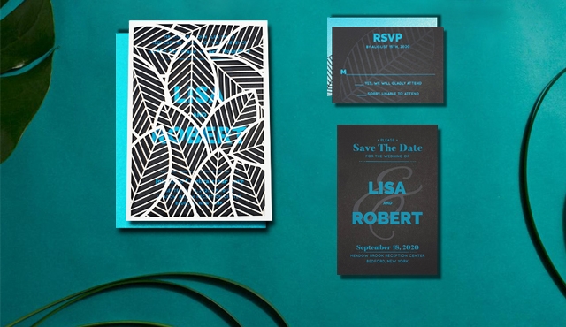 Laser Cut Invitations
